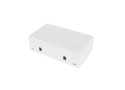ACT Unloaded surface keystone mount box voor 4 keystone jacks
