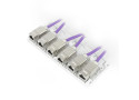ACT Unloaded Surface keystone mount box voor 6 keystone jacks