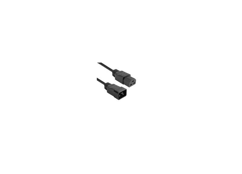 ACT Netsnoer C20 - C21 IEC60320 zwart 1,5 m