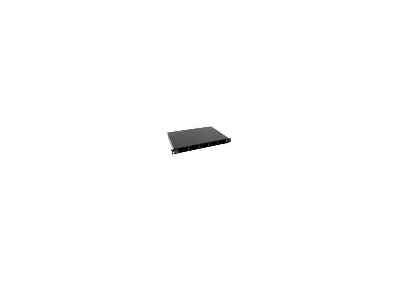 ACT 19" Multifunctioneel fiber optic patchpaneel, sliding rail, 5 slots