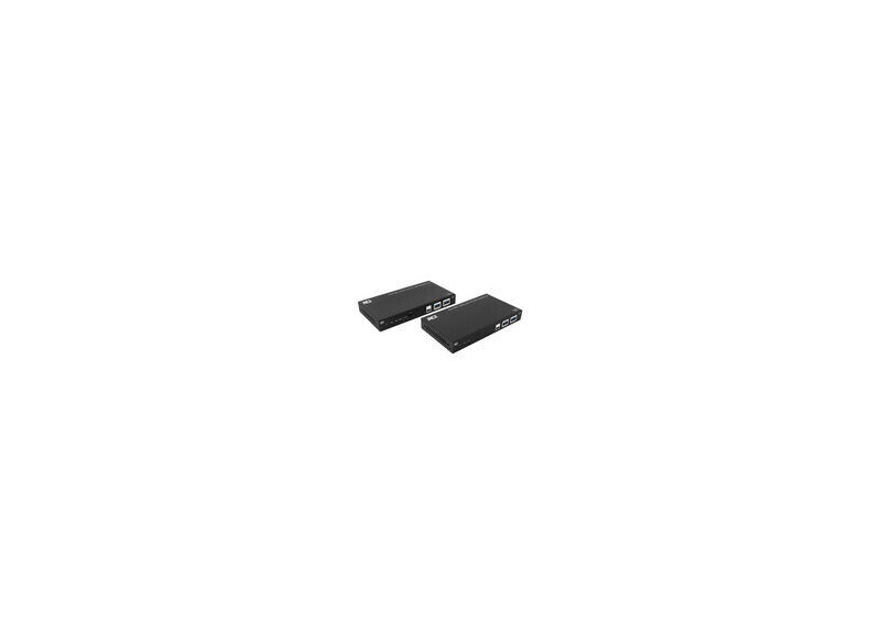 ACT AV media extender set met dual USB-C switch, CAT6A, 100 meter
