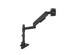 ACT Monitorarm 45" office solid pro, gasveer, paalbevestiging, 1 scherm