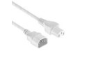 ACT Netsnoer C14 - C15 wit 1,5 m