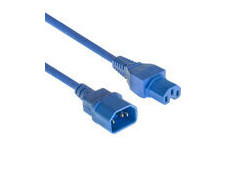 ACT Netsnoer C14 - C15 blauw 2,5 m