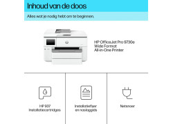 HP OfficeJet Pro 9730e Wide Format AIO / WLAN/LAN / Wit