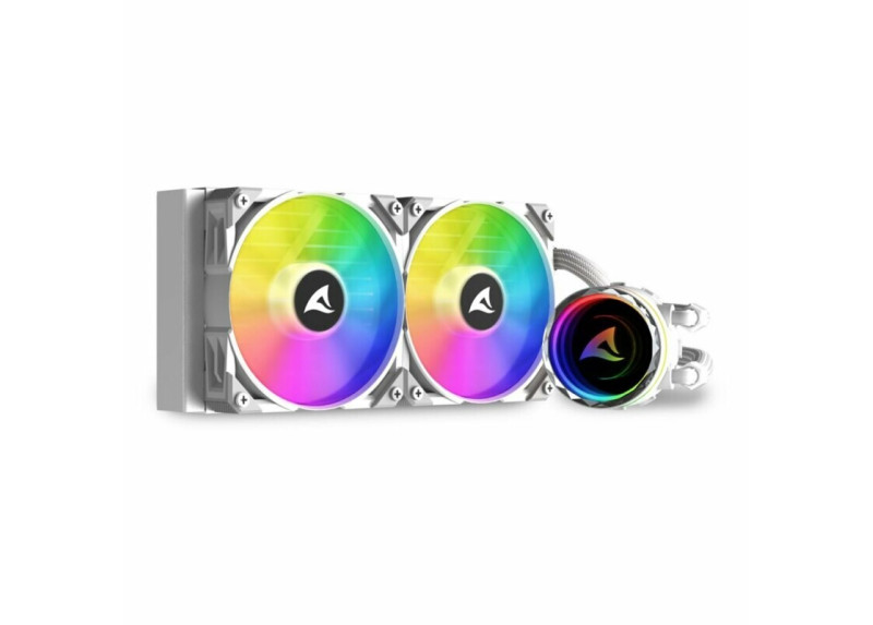 Sharkoon S80 RGB 240mm | White Edition | All-in-One CPU Waterkoeler