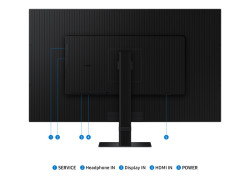 Samsung ViewFinity S7 S70D | 32" 4K VA Monitor | HDR10 | HDMI & DisplayPort | Zwart