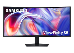 Samsung ViewFinity S8 S85TH | 40" 5K2K | 144Hz | Thunderbolt 5 | Curved Ultrawide Monitor | Zwart