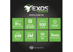 8TB Seagate Exos 7E8 Enterprise 256MB/7200rpm