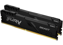 Kingston Fury Beast | 32GB 2x16GB DDR4 | 3200MHz | DIMM | CL16 | Geheugenmodule | RAM