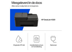HP DeskJet 4320 All-in-One Printer | Wifi | Dubbelzijdig Printen | Scan en Kopieer | A4 | Kleur