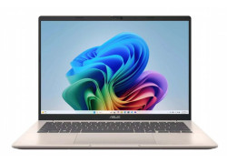 Asus Vivobook 14 | 14" WUXGA IPS | AMD Ryzen AI 7 445 | 16GB DDR5 | 512GB SSD | W11 Home | Platinum Gold