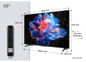 TCL 55V6C | 55" 4K Ultra HD DLED Smart TV | Google TV | Dolby Vision | 60Hz (2025)