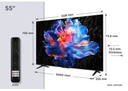 TCL 55V6C | 55" 4K Ultra HD DLED Smart TV | Google TV | Dolby Vision | 60Hz (2025)