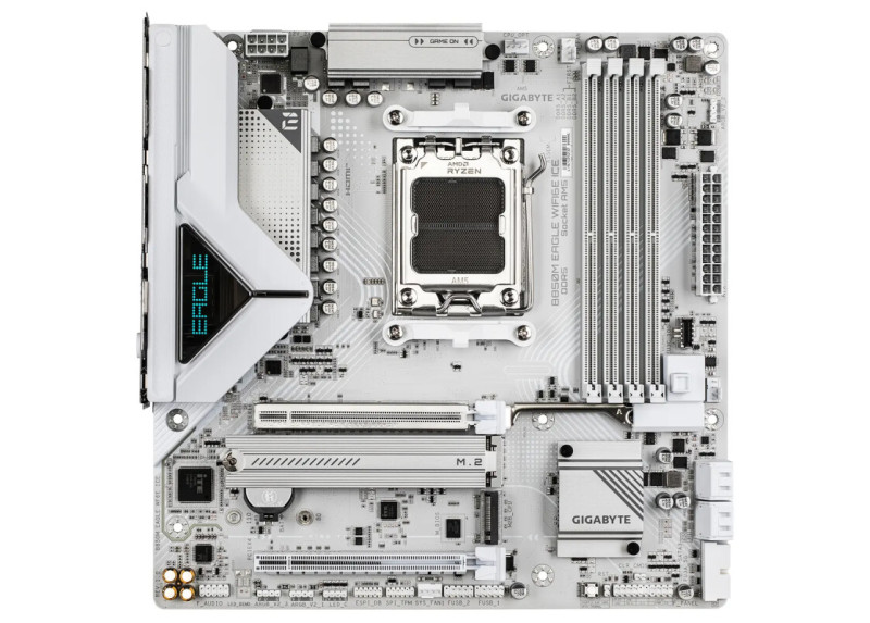 Gigabyte AM5 B850M EAGLE WIFI6E ICE - DDR5/M.2/2xDP/HDMI