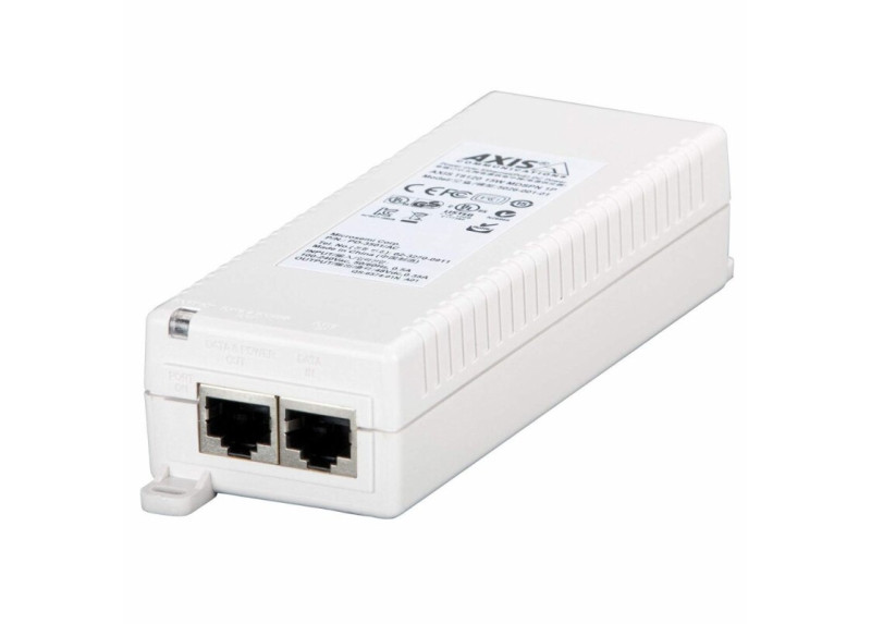 Axis T8120 Midspan 15W 1-Port | PoE Injector | IEEE 802.3af