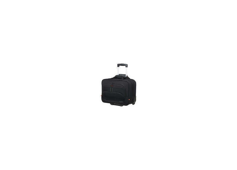 American Tourister At Work NXT 14.1 inch Rolling Tote, Zwart