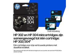 HP No.302/304 Kleur 100 paginaÂ´s (Origineel)