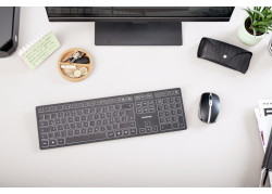 Cherry KW 9100 Slim | Draadloos Toetsenbord | QWERTY