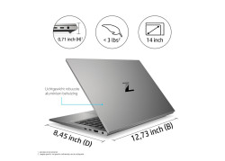 HP ZBook Firefly G8 | 14" Full HD IPS | Intel Core i5-1145G7 | 16GB RAM | 256GB SSD | W11 Pro | Refurbished Silver