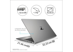 HP ZBook Firefly G8 | 14" Full HD IPS | Intel Core i5-1145G7 | 16GB RAM | 256GB SSD | W11 Pro | Refurbished Silver