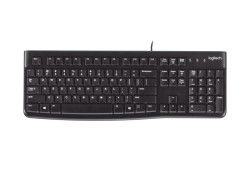 FR KB Logitech K120 Zwart bedraad Ret. (Franse layout