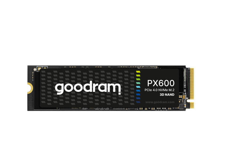 Goodram PX600 | 500GB NVMe SSD | M.2 Gen4 | 4.700MB/s Lezen | 1.700MB/s Schrijven