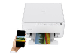Canon PIXMA TS4150i | Inkjet All-in-One Kleurenprinter | A4 | 1200 x 1200 DPI | Wifi | Printen Kopiëren Scannen | Wit | OPEN BO