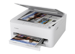 Canon PIXMA TS4150i | Inkjet All-in-One Kleurenprinter | A4 | 1200 x 1200 DPI | Wifi | Printen Kopiëren Scannen | Wit | OPEN BO