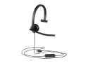 Logitech H570e | Bedrade On-ear Mono Headset | USB-A | Zwart
