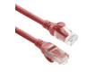 ACT Rode 5 meter TPE U/UTP CAT6A ultra-flex patchkabel snagless met RJ45 connectoren