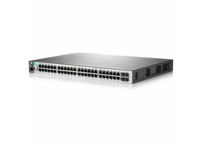 HPE Aruba 2530-48G-PoE+ | 48× Gigabit Ethernet | PoE+ | 4× SFP | Managed Switch | Refurbished