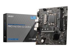 MSI PRO H610M-G DDR4 | Intel H610 | LGA 1700 | 2x DDR4 | Micro-ATX Moederbord