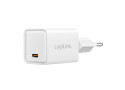 Lader 230V 1xUSB-C 20W LogiLink Wit