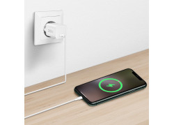 Lader 230V 1xUSB-C 20W LogiLink Wit