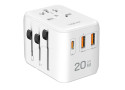 LogiLink Universele Reisadapter 1xUSB-C 20W+2xUSB-A 18W