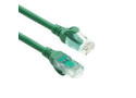 ACT Groene 1 meter TPE U/UTP CAT6A ultra-flex patchkabel snagless met RJ45 connectoren