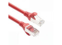 ACT Rood 2 meter TPE S/FTP CAT6A ultra-flex patchkabel snagless met RJ45 connectoren