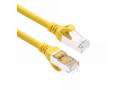 ACT Geel 2 meter TPE S/FTP CAT6A ultra-flex patchkabel snagless met RJ45 connectoren