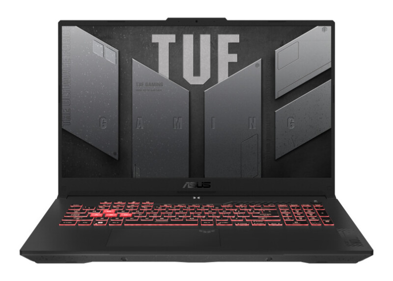 ASUS 17,3" R7-7/16GB/512GB/FHD 144Hz/4050 6GB/NoOS Grijs