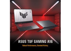ASUS TUF Gaming A16 | 16" WUXGA 144Hz | AMD Ryzen 7 260 | RTX 5050 | 16GB DDR5 | 512GB SSD | W11 Home