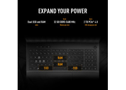 ASUS TUF Gaming A16 | 16" WUXGA 144Hz | AMD Ryzen 7 260 | RTX 5050 | 16GB DDR5 | 512GB SSD | W11 Home