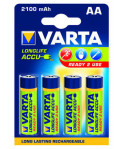 AA Varta 2100mAh NiMH 4 stuks blisterverpakking