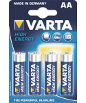 Varta High Energy batterij AA blister 4-stuks