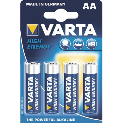 Varta High Energy batterij AA blister 4-stuks