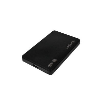 2.5" Logilink Enclosure USB3.0 / SATA /Zwart/Schroefloos