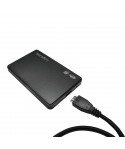 2.5" Logilink Enclosure USB3.0 / SATA /Zwart/Schroefloos