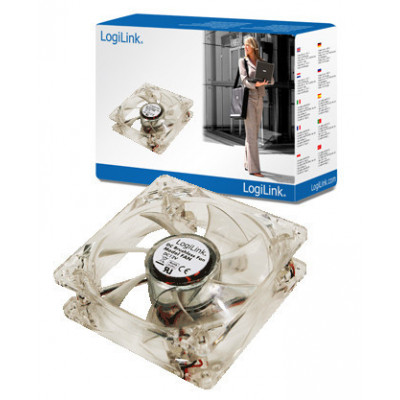 LogiLink Case Blower 120x120x25mm Blauwe LED&#039;s